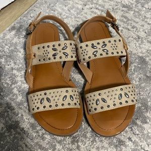 Lightly used indigo rd. Sandals
